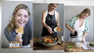 PLL Star Sasha Pieterse On Her New Cookbook  Celebrity Page [upl. by Etnohs]