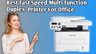 Best Fast Speed Multi Function Duplex printer For Office  PANTUM LASER PRINTER M7105DN Unboxing [upl. by Pris]