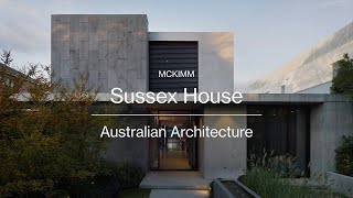 Sussex House  Mckimm  ArchiPro Australia [upl. by Nestor]