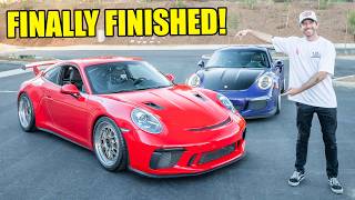 My Wrecked Porsche GT3 is Finally COMPLETE  New RARE BBS Wheels [upl. by Eybba777]