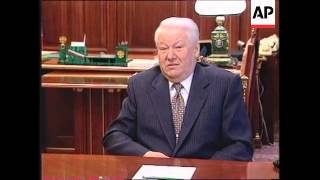 RUSSIA BORIS YELTSIN MEETS WITH PM PRIMAKOV [upl. by Alexi367]