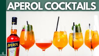 5 Cocktails mit APEROL 🍊Schnell  Einfach [upl. by Elleimac114]