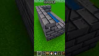 mincraftHow to Make a Cobblestone Generator in Minecraftviral minecraft shortvideostrending [upl. by Ganiats876]