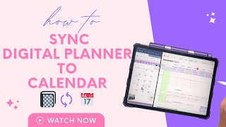 How to Sync Your Digital Planner with Google or Apple Calendar [upl. by Meunier]