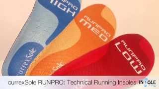 currexSole RUNPRO Orthotic Insoles TheInsoleStorecom [upl. by Onfroi876]