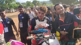 DAMRING RIVERSIDE MOTOCROSS CHALLENGE 2022  final winners Banteilang jyrwa [upl. by Eanehs98]