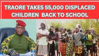 BURKINA FASO New Project 55000 Students Affected By Security Crisis Taken back To School [upl. by Leoy]