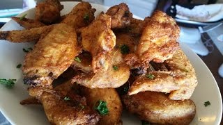 AMAZING Baked Not Fried Crispy Chicken Wings [upl. by Madonna]