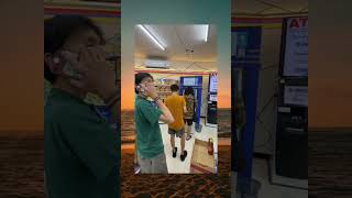 POV ngatri lama di atm shorts fyp funny memes [upl. by Irrabaj]