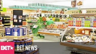 Woman Opens First BlackOwned Grocery Store Franchise In Compton [upl. by Hippel]