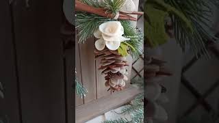 Pigne in feltro e pannolenci  DIY christmas natale diy craft noel handmade [upl. by Glennis939]