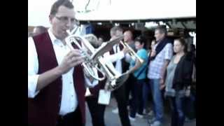 WUrstMArkt Sausage Festival 2012  Brass band Leistadt [upl. by Attekram541]