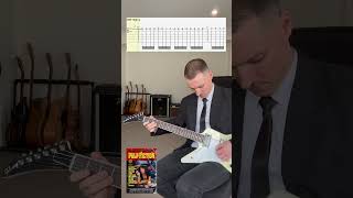 Misirlou  Dick Dale Guitar Cover with TAB  Tutorial  Lesson  fyp foryoupage fypシ゚ guitar [upl. by Connett]