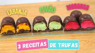 TRUFAS  3 RECEITAS DE TRUFAS PARA VENDER  CAKEPEDIA [upl. by Savell]