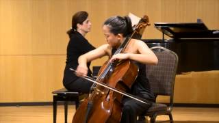 Lalo Cello Concerto in D minor 3rd movement Jessica Hong [upl. by Kowalski]