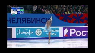 Adelia Petrosyan Russian Figure Skating Championships 2024 Free Program [upl. by Yenmor22]