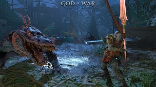 Kratos Humiliates Double Drekis  GMGOW Flawless Aspis Shield God of War Ragnarök [upl. by Oinafipe106]