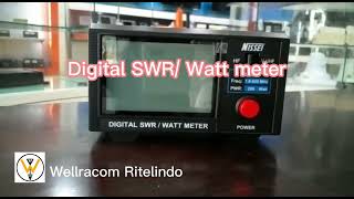 Nissei DG503 Digital SWRWatt meter [upl. by Adnola843]