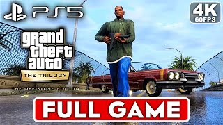 GTA SAN ANDREAS DEFINITIVE EDITION Gameplay Walkthrough FULL GAME 4K 60FPS PS5  No Commentary [upl. by Arem]