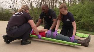 CombiCarrierII® Scoop StretcherExtrication Board Instructional Video [upl. by Herodias]