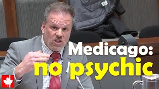 NO PSYCHIC Liberal health minister defends Medicago vaccine deal despite 200M loss [upl. by Hijoung]