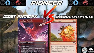 Izzet Phoenix VS Izzet Ensoul Artifacts MTG Pioneer [upl. by Katharina]