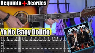 Ya No Estoy Dolido  Adrián L Santos x Joaquín Medina  Requinto Acordes  TABS  Tutorial Guitarra [upl. by Penelopa582]