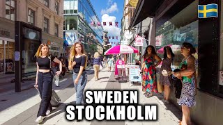 Sweden Stockholm 4K  July 2023 🇸🇪 [upl. by Euqram]