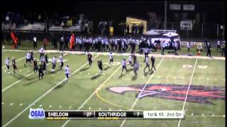 2012 OSAA 6A Football Quarterfinal Sheldon vs Southridge [upl. by Stonwin]