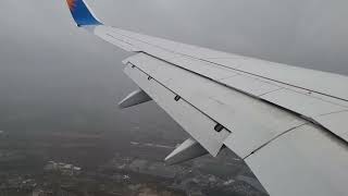 Jet2 Boeing 737800 GJZHA Crosswind Landing During STORM EUNICE at Leeds Bradford Airport [upl. by Anerual177]