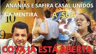 ESSE HOMEM E ESSA MULHER DUPLA DE MENTIROSO ANANIAS E SAFIRA VÃƒO SENTIR O PESO DAS MÃƒOS DE DEUS [upl. by Aicined354]