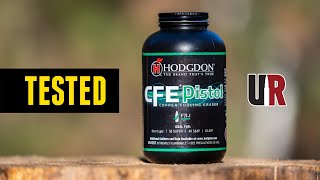 TESTED Hodgdons CFE Pistol Smokeless Powder [upl. by Noami899]