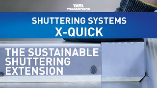 WECKENMANN  Shuttering systems XQUICK [upl. by Sivrad349]