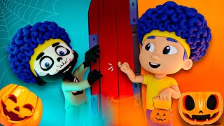 Trick or Treat Halloween Story with New Heroes  D Billions Kids Songs [upl. by Sirej386]