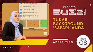 Tech Tips  Tukar Background Safari Web Browser Apple Anda [upl. by Enilav]