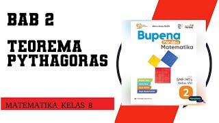 Menentukan Bilangan Tripel Pytaghoras dalam segitiga sikusiku BUPENA MATEMATIKA KELAS 8 kurmer [upl. by Eelana439]