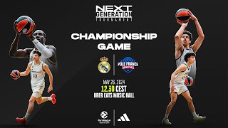 Euroleague Basketball ADIDAS NEXT GENERATION TOURNAMENT Finals Championship Game [upl. by Springer]