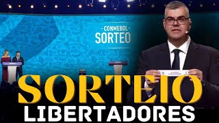 LIBERTADORES 2024  Definição da FASE DE GRUPOS  Os potes e as chaves do SORTEIO [upl. by Niemad]