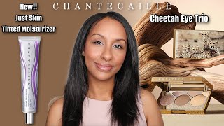 Chantecaille Cheetah Eye Trio amp Just Skin Tinted Moisturizer Review Comparisons Mo Makeup Mo Beauty [upl. by Jeffers454]