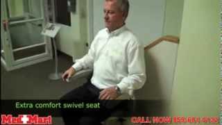 Med Mart  Stair Lifts Video 2 [upl. by Elauqsap895]