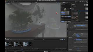 Blender 42alpha EEVEENext Raytraced rendering screenspace virtual shadow maps and volumetrics [upl. by Eneroc]