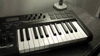 MAudio Axiom 25 Midi Keyboard Controller Overview [upl. by Manolo134]