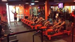 A sneak peak at an Orangetheory Fitness Australia workout [upl. by Ing]