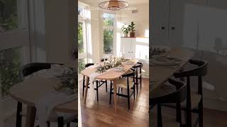 How to use gauze table runner correctly for festive family dinnerstablerunner familydinner [upl. by Hurty]