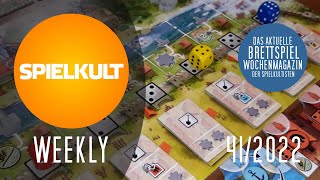 Weekly 412022  BrettspielReviews Spieletreff Vorschau [upl. by Tik]