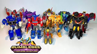 Every Transformers Cyberverse Bumblebee Adventures toy we own [upl. by Sille]