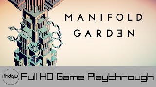 Manifold Garden  Full Game Playthrough No Commentary [upl. by Ojibbob]