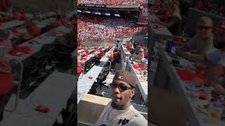 Offset of The Migos at The Wisconsin vs Alabama College Football Game offset [upl. by Itram]