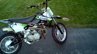 2007 kawasaki klx 110 [upl. by Thin400]