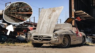 Reclusive Germans Vintage Car Collection to Be Auctioned Junkyard The Rudi Klein Collection [upl. by Josias]